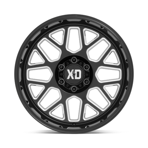 XD849 20X10 8X6.5 G-BLK MILL -18MM by XD