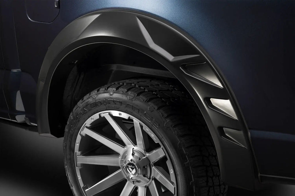Husky Liners DRT Fender Flares Black Smooth Finish 4-Piece Set by Husky Liners