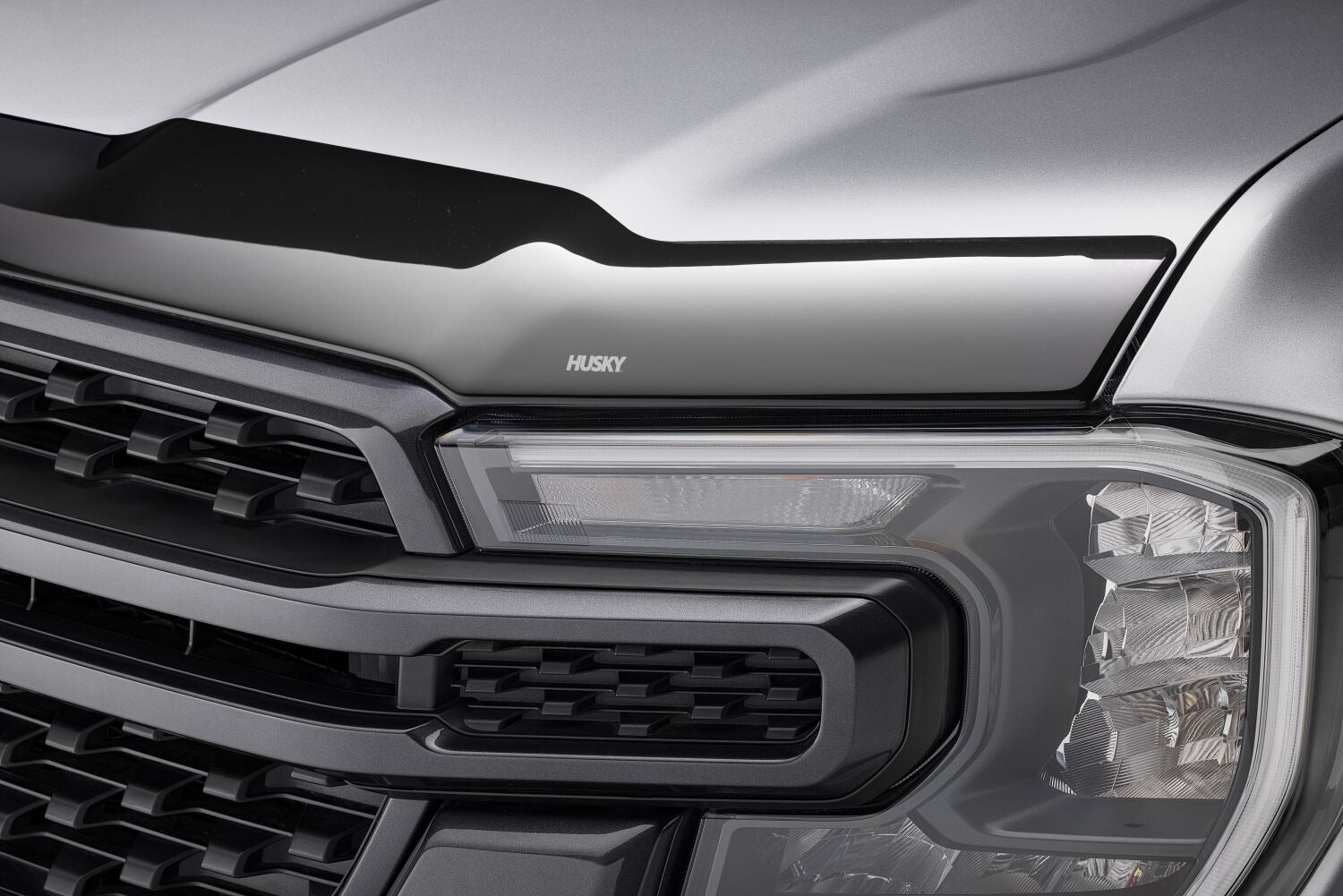 Husky 2842266 Aeroskin Flush Mount Dark Smoke Hood Protector 2024 Ford Ranger by Husky Liners