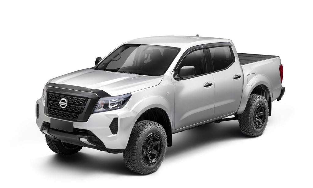 Husky Liners 2842195 Aeroskin Flush Mount Dark Smoke Hood Protector For 22-23 Nissan Frontier by Husky Liners