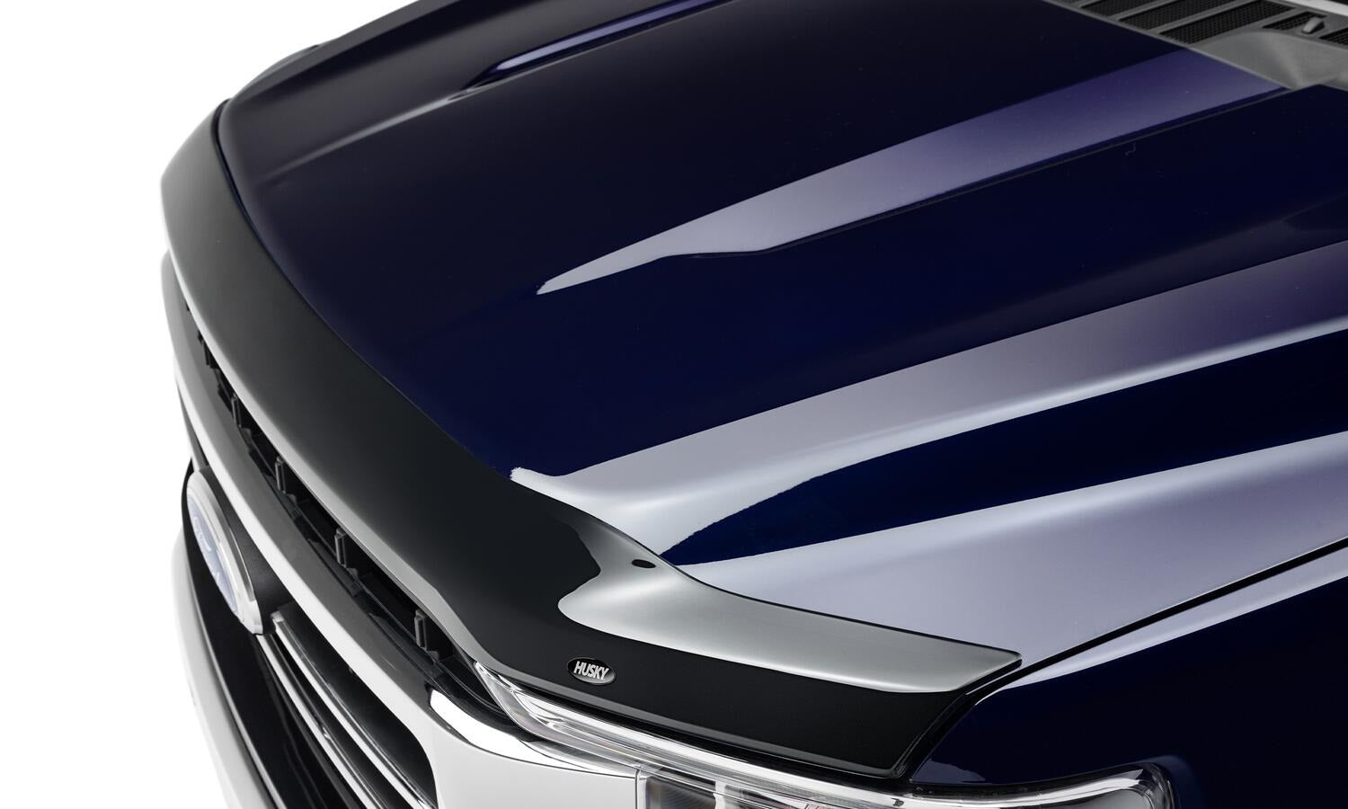 Husky Liners 2842135 Aeroskin Flush Mount Dark Smoke Hood Protector For 17-22 Ford F-250/350/450/550 Superduty by Husky Liners
