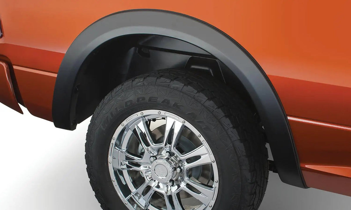 OE Style Fender Flares Black Smooth Finish 4-Piece Set by Husky Liners