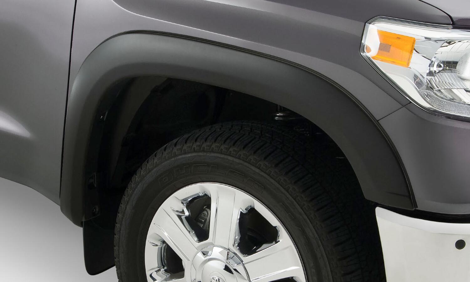 OE Style Fender Flares Black Smooth Finish 4-Piece Set by Husky Liners