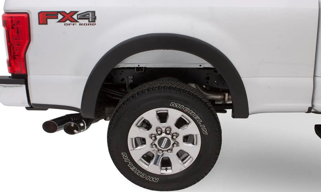 OE Style Fender Flares Black Smooth Finish 4-Piece Set by Husky Liners
