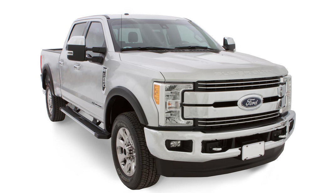 OE Style Fender Flares Black Smooth Finish 4-Piece Set by Husky Liners