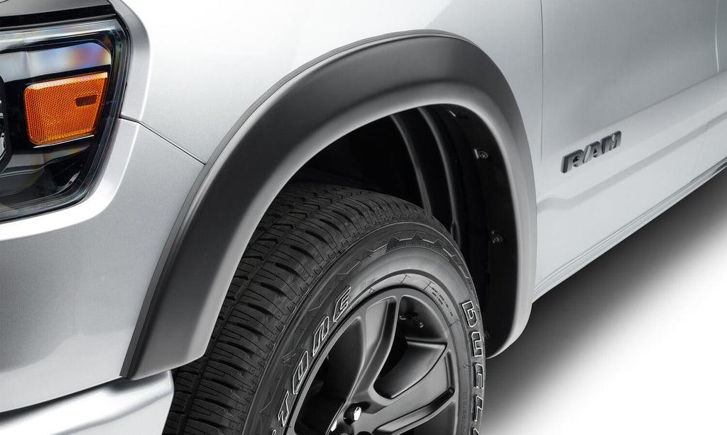 OE Style Fender Flares Black Smooth Finish 4-Piece Set by Husky Liners