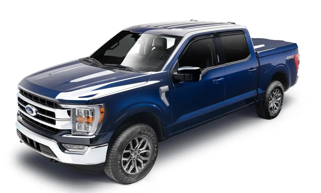 Low Profile Ventvisor Deflector; Smoke; Outside Mount; 4 pc. by Husky Liners