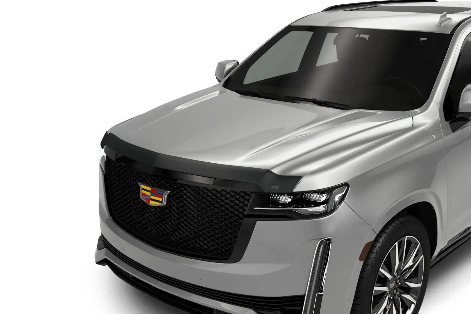 Husky Liners Aeroskin Hood Protector - Matt Black Low Profile by Husky Liners