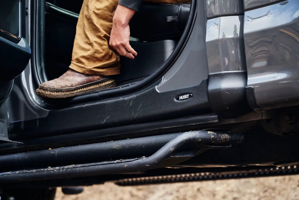 Trail Armor Rocker Panel Black, Incl. Side Panels/Sill Plate Cover by Husky Liners