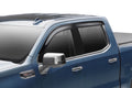 Husky Liners 2854075 Low Profile Dark Smoke Ventvisor Side Window Deflector 4-Piece Set For 2019-2026 Chevrolet/GMC Silverado/Sierra 1500 Crew Cab; 2020-2026 Chevrolet/GMC 2500HD/3500HD Crew Cab by Husky Liners