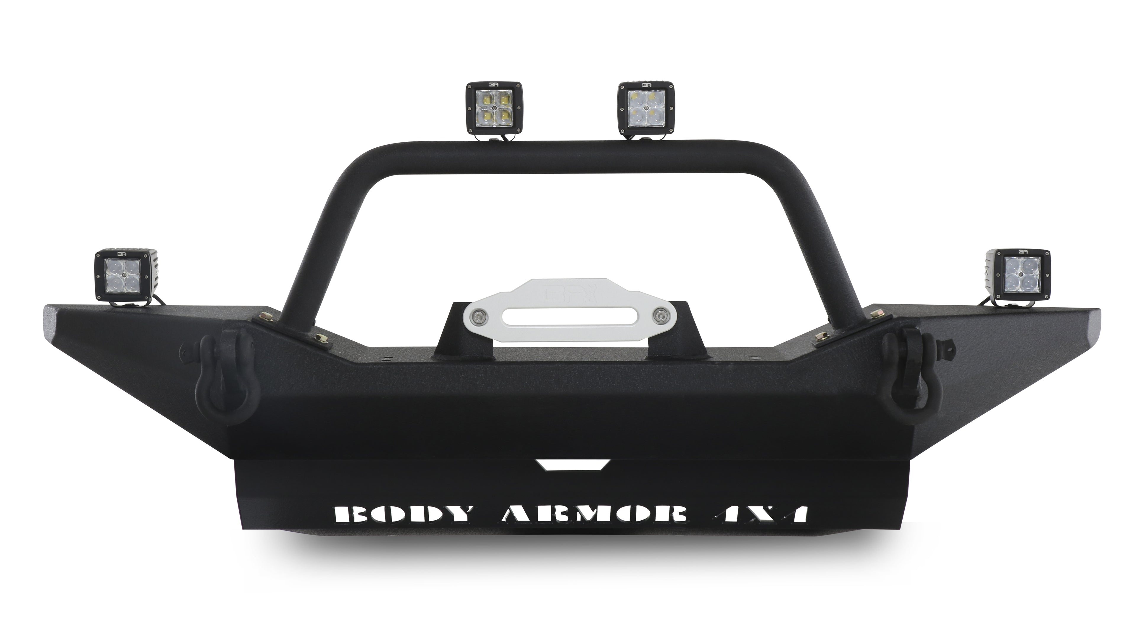 Front Bumper For Jeep JK Sheet Metal Design by Body Armor 4x4