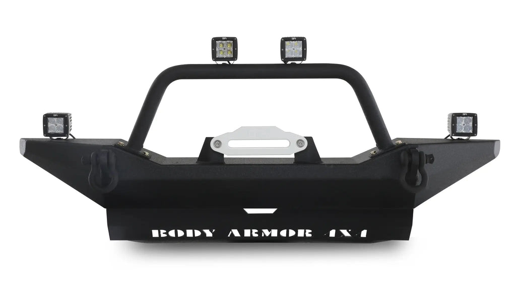Front Bumper For Jeep JK Sheet Metal Design by Body Armor 4x4