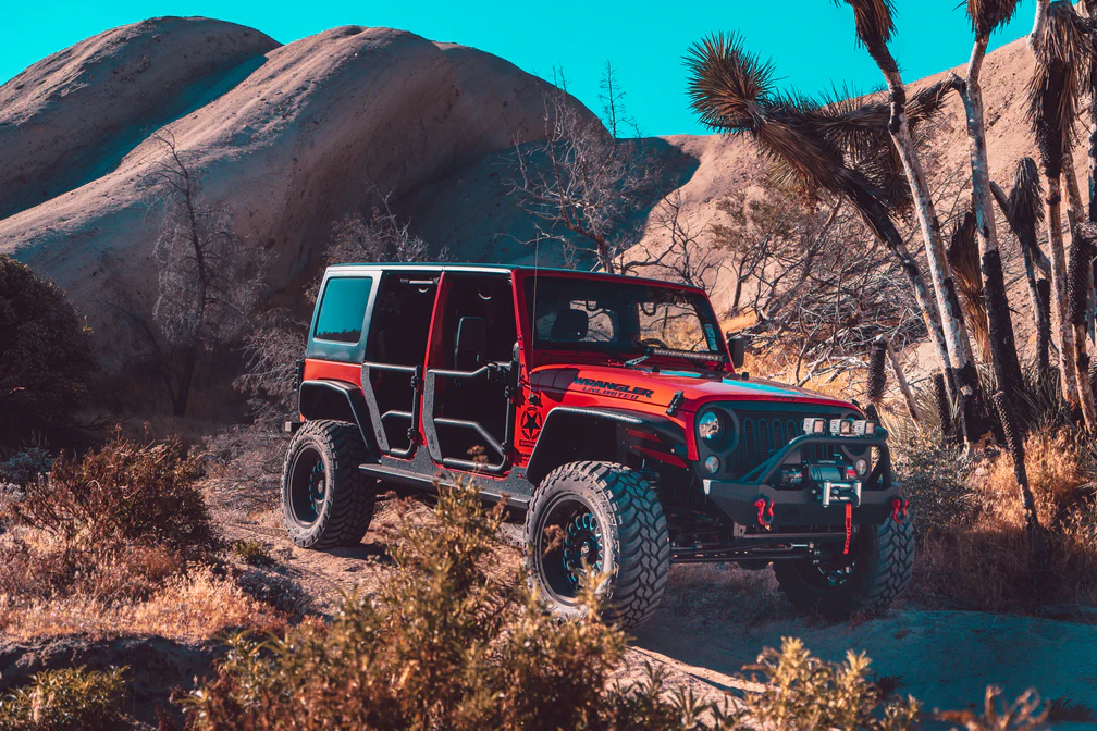 2007-2018 Wrangler JK Tube Doors Front, Pair by Body Armor 4x4