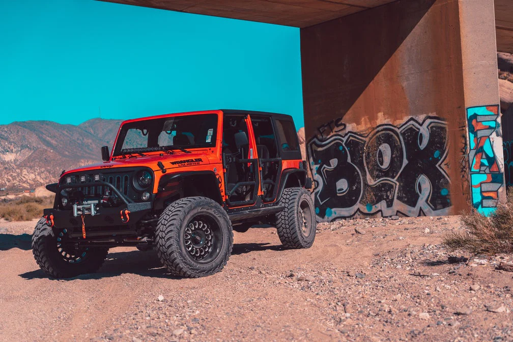 2007-2018 Wrangler JK Tube Doors Front, Pair by Body Armor 4x4