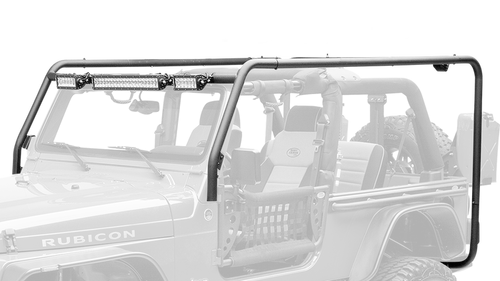 2007-2018 Jeep Wrangler Jk 4 Door Frame Crossbars/Rails Box 2 Of 2 by Body Armor 4x4