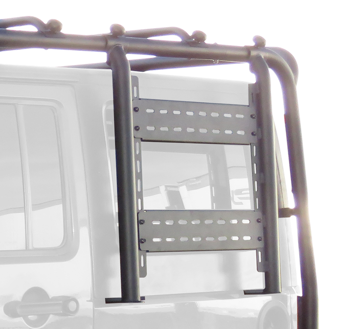 2007-2018 Jeep Wrangler Jk 2/4 Door Cargo Roof Rack Accessory Mount by Body Armor 4x4