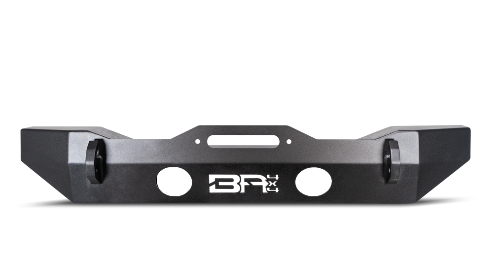 2018-2021 JEEP WRANGLER JL/ GLADIATOR JT MID-STUBBY FRONT BUMPER by Body Armor 4x4
