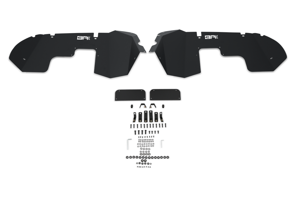 2018- 2021 JEEP WRANGLER JL AND GLADIATOR JT FRONT FENDER LINERS by Body Armor 4x4