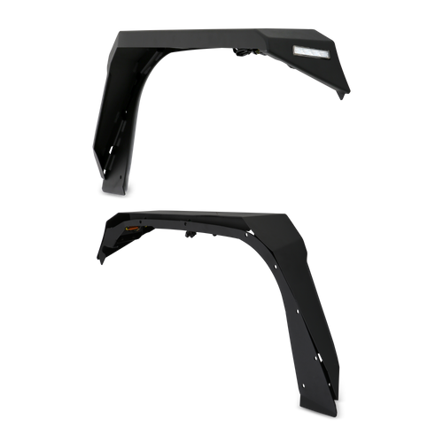 2018- 2021 JEEP WRANGLER JL AND GLADIATOR JT FRONT FENDER FLARES by Body Armor 4x4