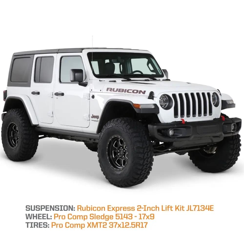 2.0" Spacer Leveling Kit JL 2/4Dr Shock Extenstions by Pro Comp Suspension