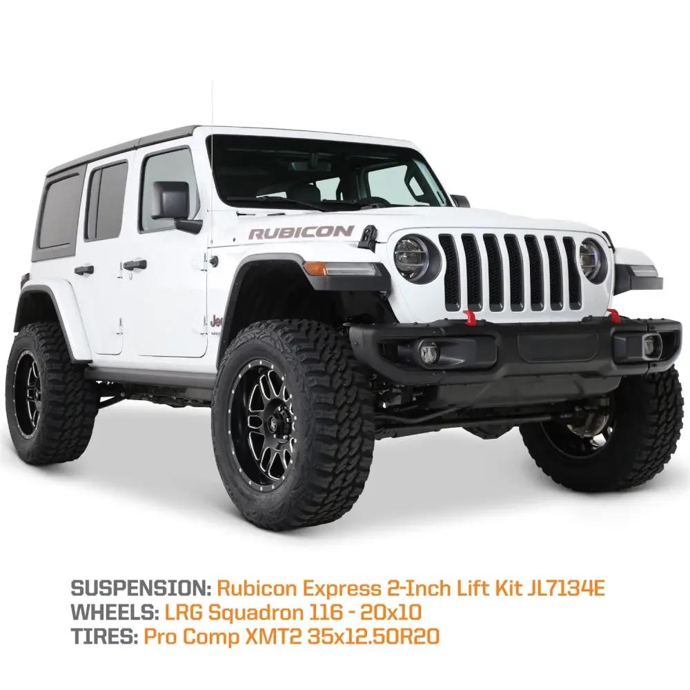 2.0" Spacer Leveling Kit JL 2/4Dr Shock Extenstions by Pro Comp Suspension