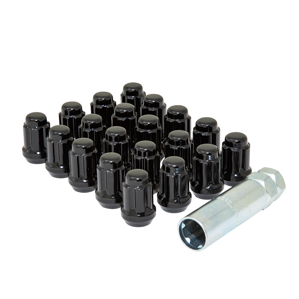 5LUG 14-1.50 SPLN WIK PASS BLK GOR by Gorilla Automotive