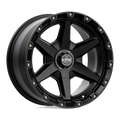 KM101 17X9 6X135/5.5 S-BLK -12MM by KMC Wheels