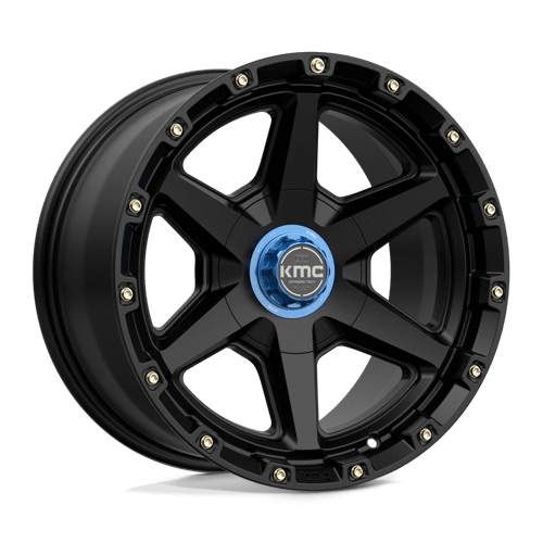 KM101 17X9 6X135/5.5 S-BLK -12MM by KMC Wheels