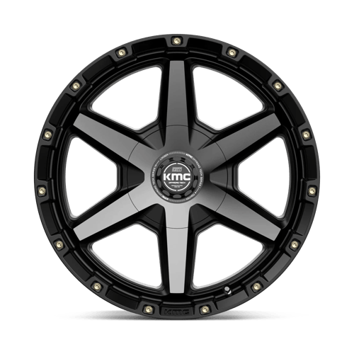 KM101 20X9 6X135/5.5 S-BLK GTCC 18MM by KMC Wheels