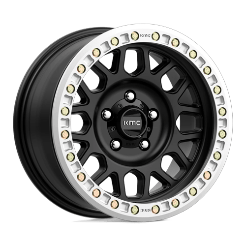 GRENADE DESERT BL 20X9 8X6.5 S-BLK -12 by KMC Wheels