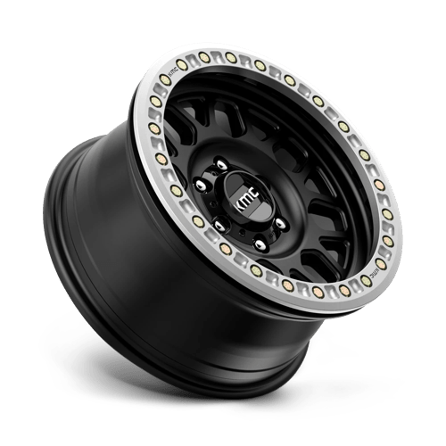 GRENADE DESERT BL 17X8.5 6X135 S-BLK +0 by KMC Wheels