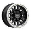 GRENADE DESERT BL 17X8.5 8X6.5 S-BLK +0 by KMC Wheels