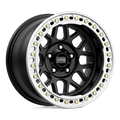 GRENADE CRAWL BL 17X8.5 8X6.5 S-BLK +0 by KMC Wheels
