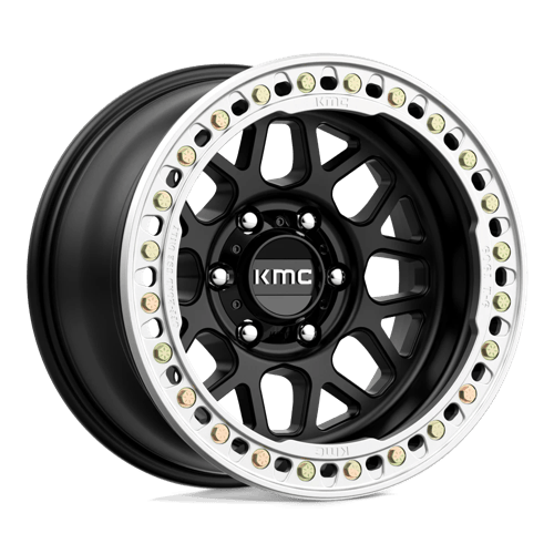 GRENADE CRAWL BL 17X9 6X5.5 S-BLK -38 by KMC Wheels