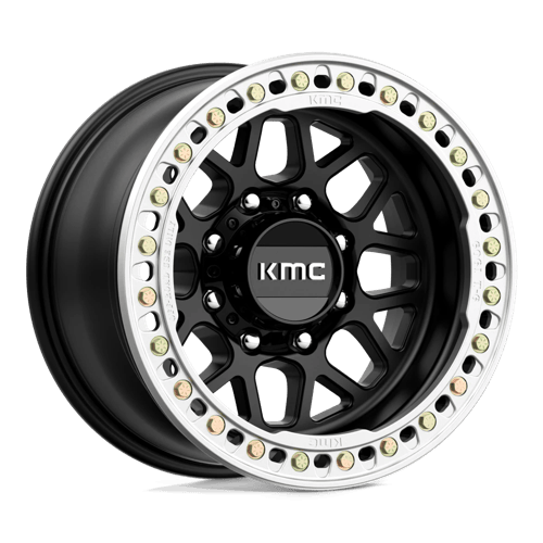 GRENADE CRAWL BL 17X9 8X6.5 S-BLK -38 by KMC Wheels