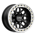GRENADE CRAWL BL 17X9 8X6.5 S-BLK -38 by KMC Wheels