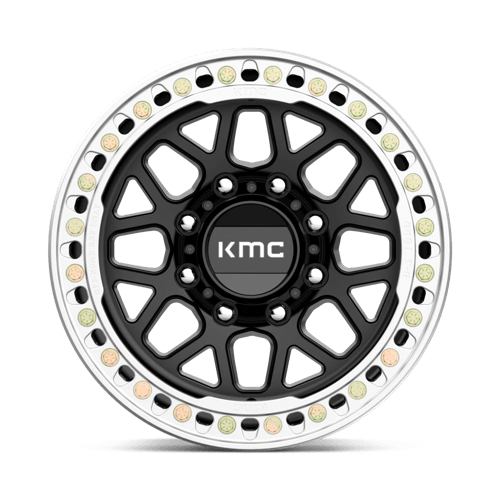 GRENADE CRAWL BL 17X9 8X6.5 S-BLK -38 by KMC Wheels