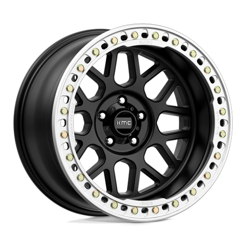 GRENADE CRAWL BL 20X10 5X5.0 S-BLK -48 by KMC Wheels
