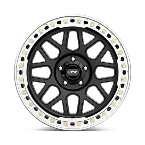 GRENADE CRAWL BL 20X10 5X5.0 S-BLK -48 by KMC Wheels