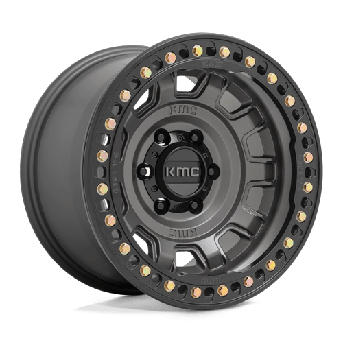 TANK BL 17X9 6X5.5 ANTH -15 by KMC Wheels