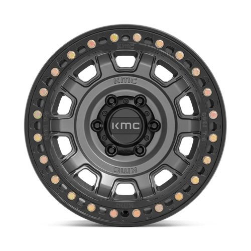 TANK BL 17X9 6X5.5 ANTH -15 by KMC Wheels