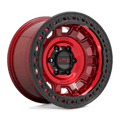 TANK BL 17X9 8X170 C-RED -38 by KMC Wheels