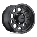 KM522 ENDURO 15X7 5X4.5 M-BLK -6MM by KMC Wheels