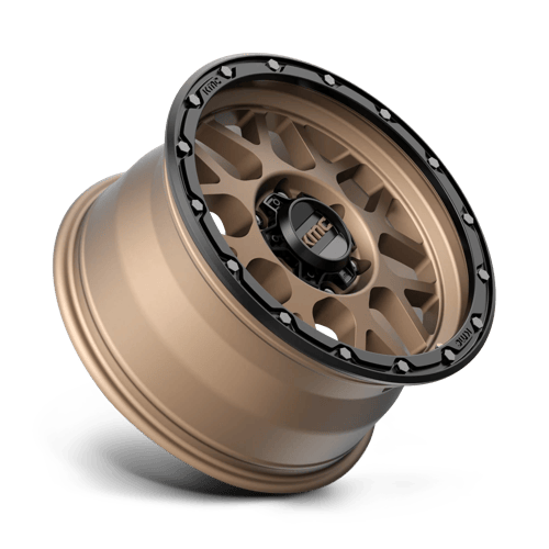 KM535 17X9 6X135 M-BRONZE M-BLK LP -12MM by KMC Wheels