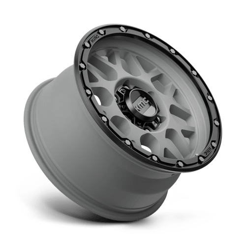 KM535 17X9 6X135 M-GRAY M-BLK LP -12MM by KMC Wheels