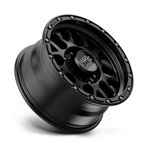 KM535 17X8.5 8X6.5 M-BLK 0MM by KMC Wheels