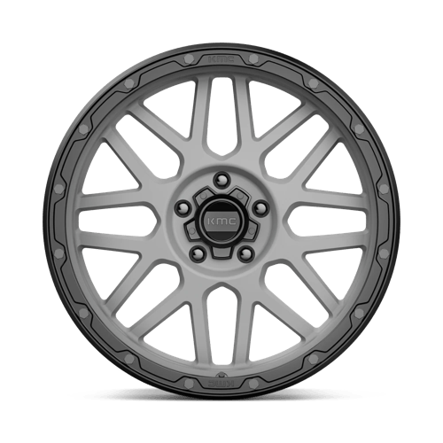 KM535 20X9 5X5.0 M-GRAY M-BLK LP 18MM by KMC Wheels