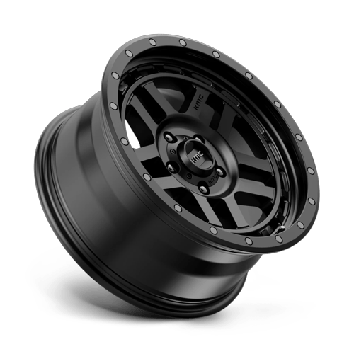 KM540 17X9 5X5.0 S-BLK -12MM by KMC Wheels