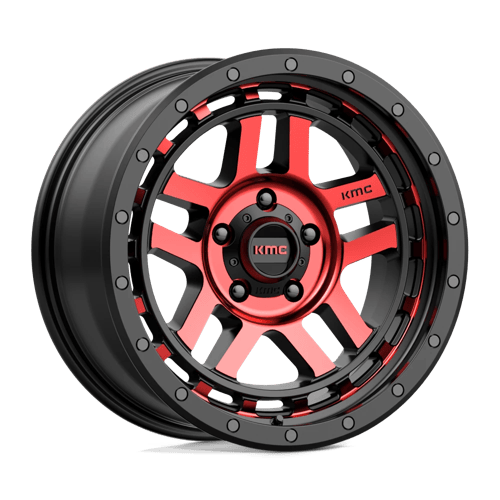 KM540 18X8.5 5X5.0 G-BLK MCH RTCC 00MM by KMC Wheels