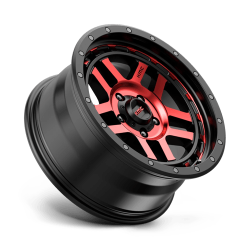 KM540 18X8.5 5X5.0 G-BLK MCH RTCC 00MM by KMC Wheels